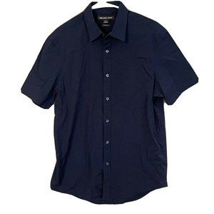 michael kors mens medium Classic Fit navy blue